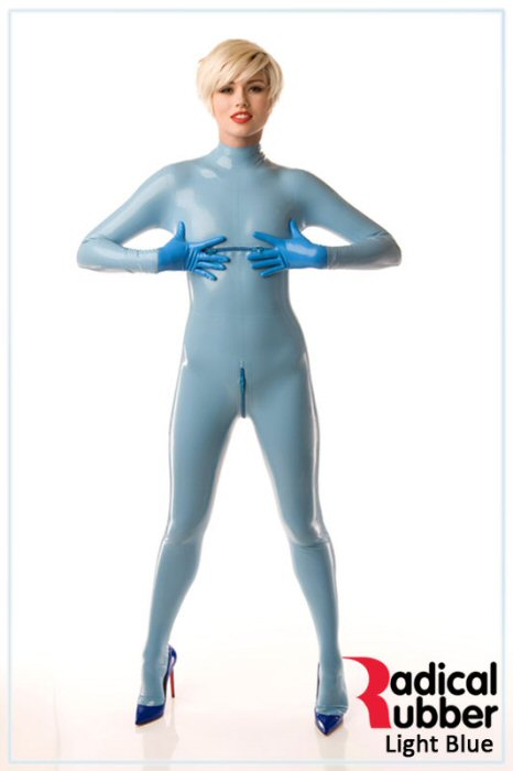 Latex Meterware HELLBLAU