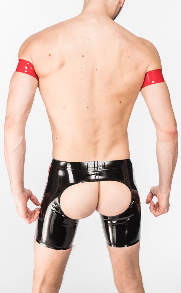 Shorts mit offenem Hintern