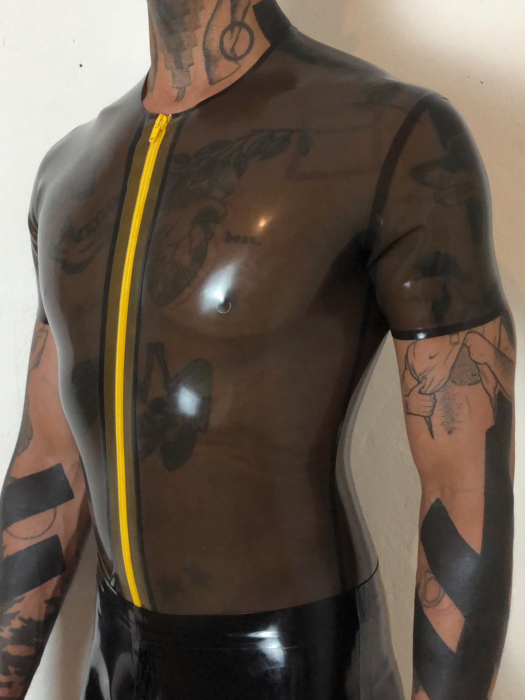 Shirt Classic with front zipper